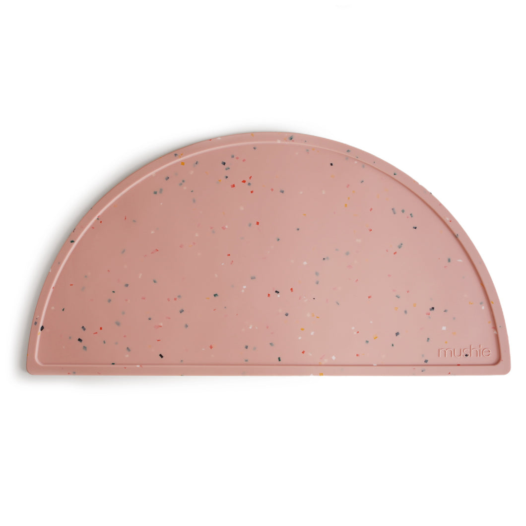 Siliconen placemat - Confetti pink powder