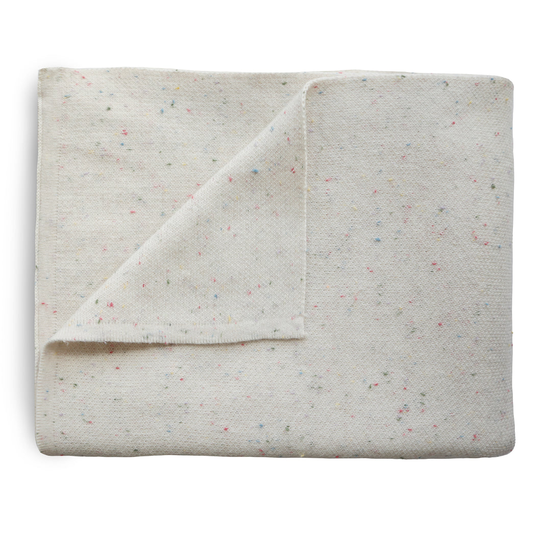 Mushie blanket - Confetti ivory