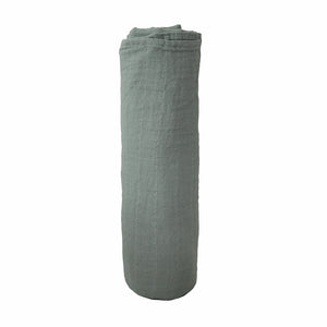 Mushie hydrofiele doek XL Swaddle - Roman green