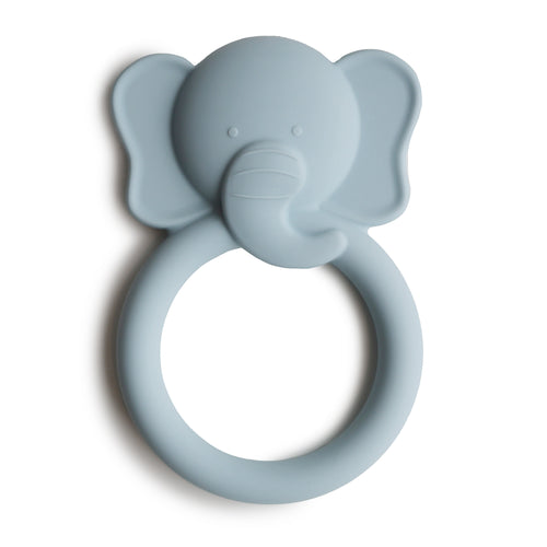 Mushie teether elephant - Cloud