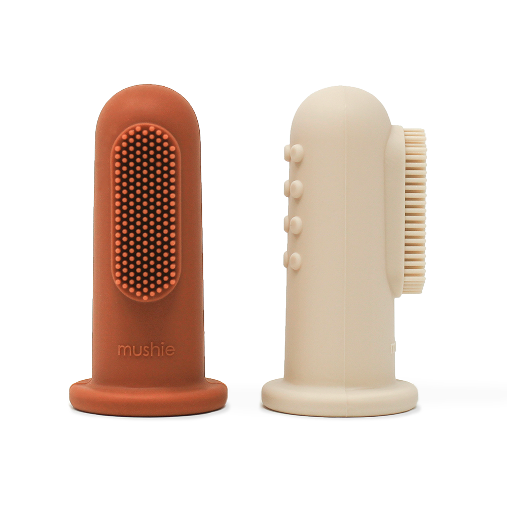 Mushie toothbrush - Shifting sand/Clay